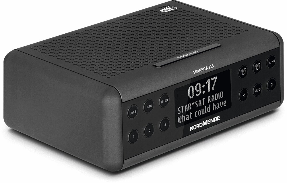 Radiobudzik NORDMENDE Transita 115 zestaw