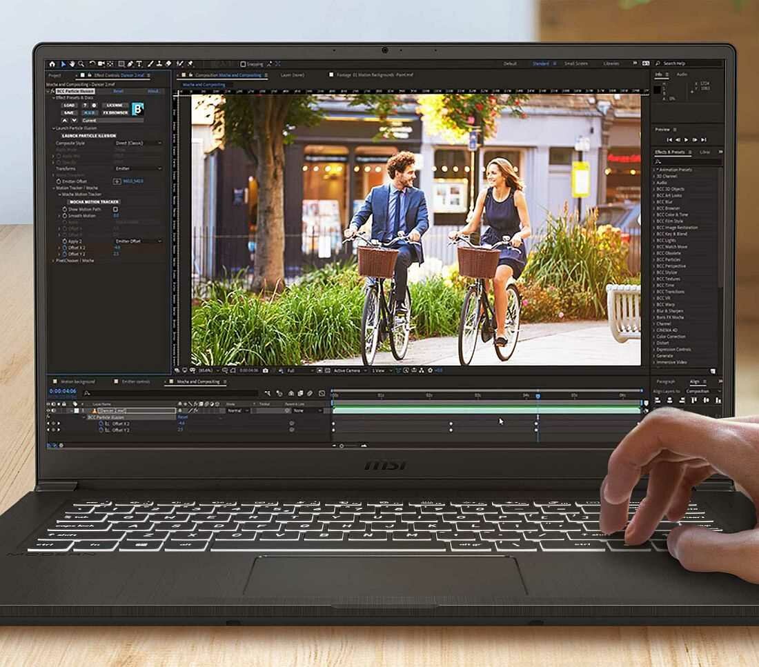 Laptop MSI Modern 15 - NVIDIA GeForce
