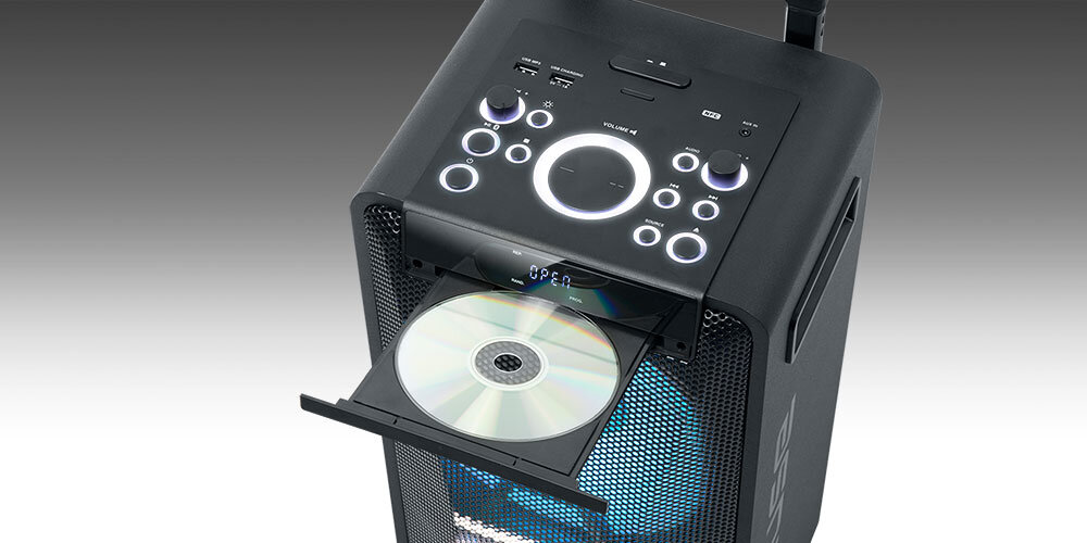 Power audio MUSE M-1920 DJ bluetooth złącza mini jack