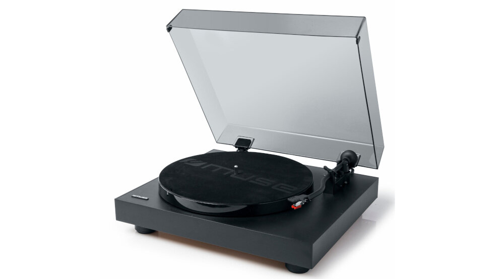 Gramofon MUSE MT-105 B - Płynne odtwarzanie dźwięku