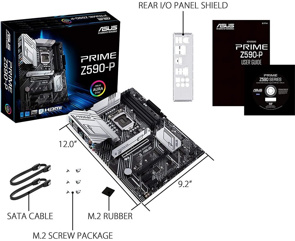 Płyta główna ASUS Prime Z590-P - dzwiek Realtek ALC897