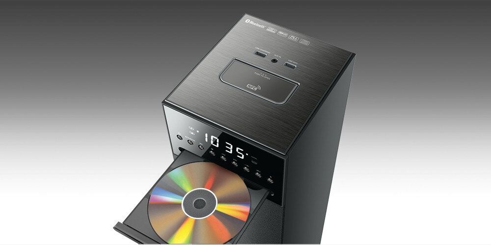 Power audio MUSE M-1350 BTC AUX RCA złącza