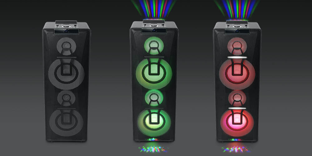 Power audio MUSE M-1990 DJ obudowa wytrzymałość tłumienie