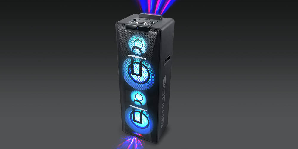 Power audio MUSE M-1990 DJ moc częstotliwość
