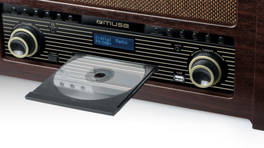 Gramofon MUSE MT-115 - źródła dźwięku
