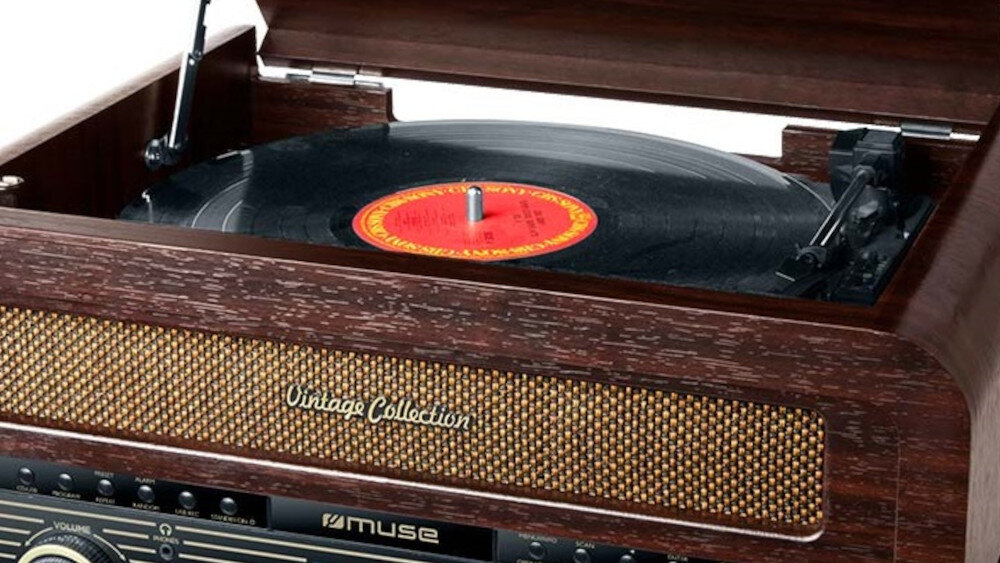 Gramofon MUSE MT-115 - głośniki
