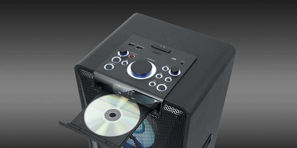 Power audio MUSE M-1950 DJ usb mp3 cd mini jack