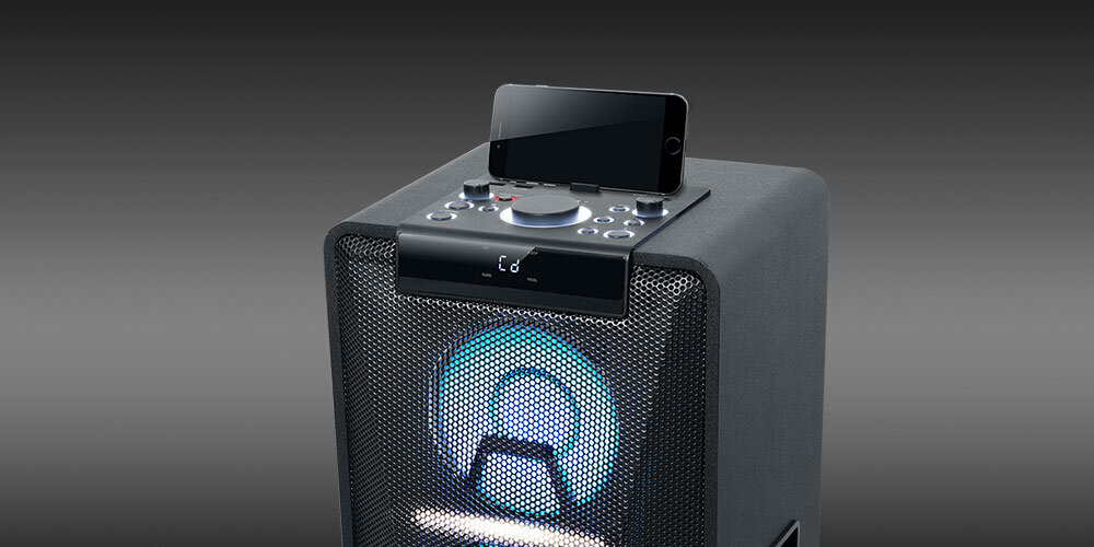 Power audio MUSE M-1950 DJ moc częstotliwość
