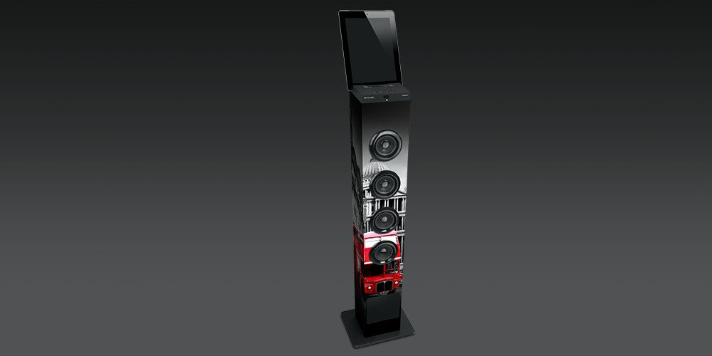 Power audio MUSE M-1200 LD kolumny dźwięk bas