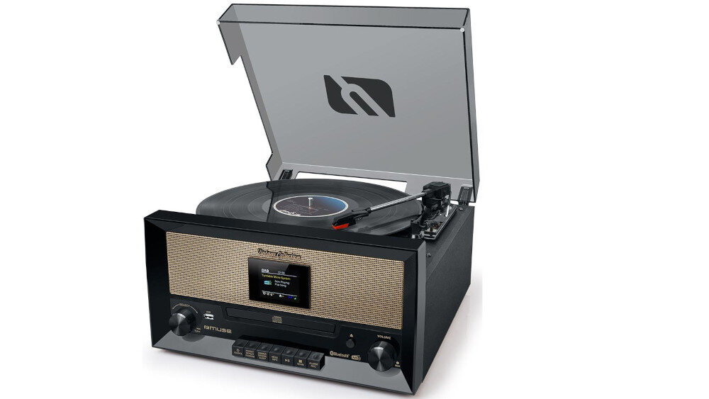 Gramofon MUSE MT-110 DAB - źródła dźwięku