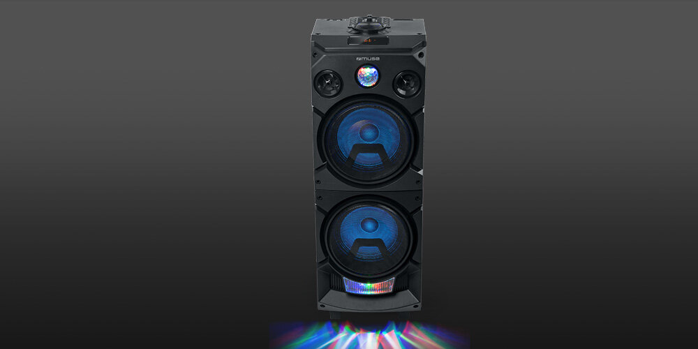 Power audio MUSE M-1935 DJ kolor waga