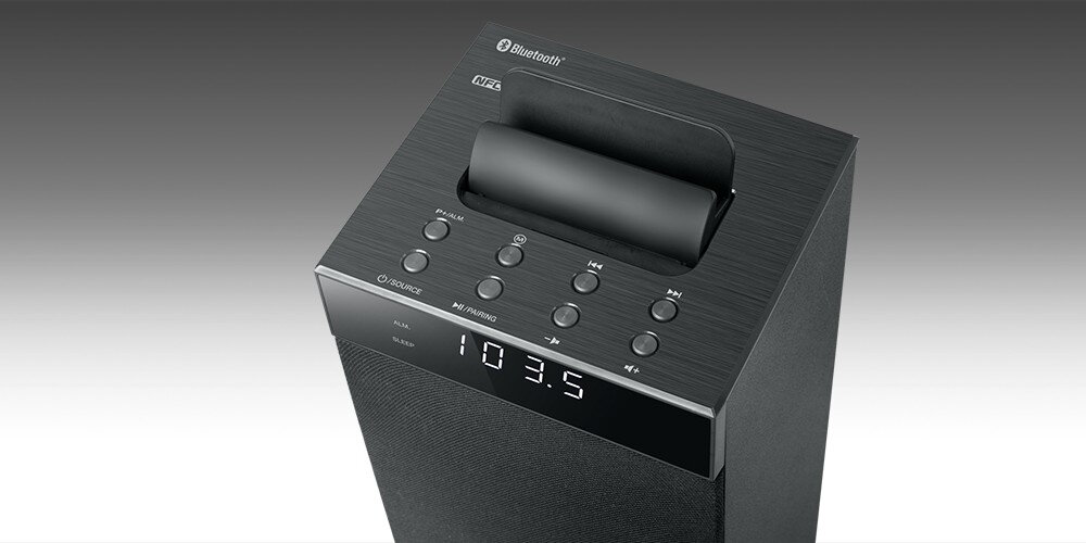 Power audio MUSE M-1280 BT interfejs głośniki Bluetooth NFC