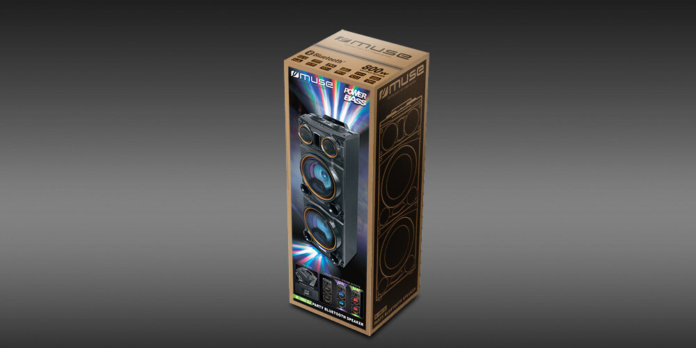 Power audio MUSE M-1988 DJ moc