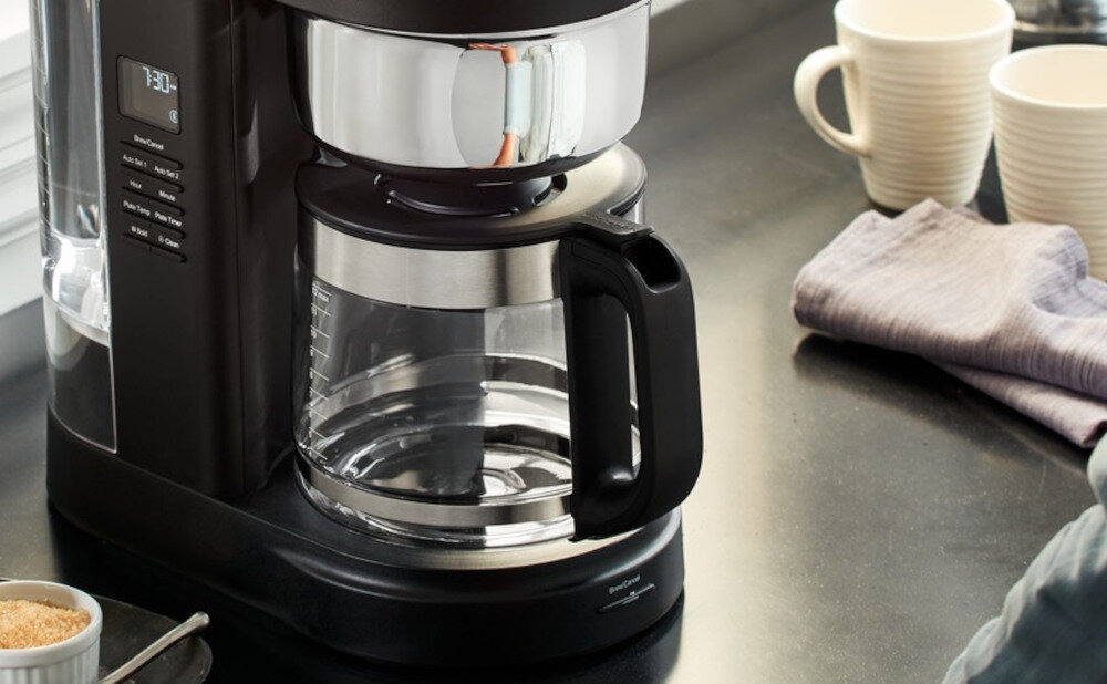 Ekspres KITCHENAID 5KCM1209EAC Kremowy 24-godzinny programator prosta obsluga wyswietlacz LCD
