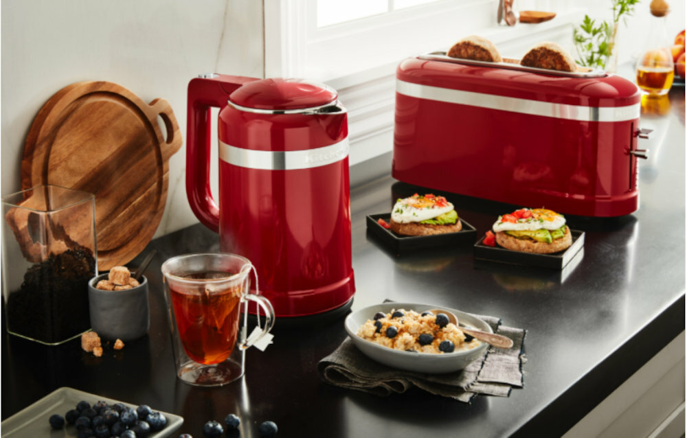 Toster KITCHENAID Loft 5KMT3115EAC Kremowy lepsze bajgle funkcja opiekanie