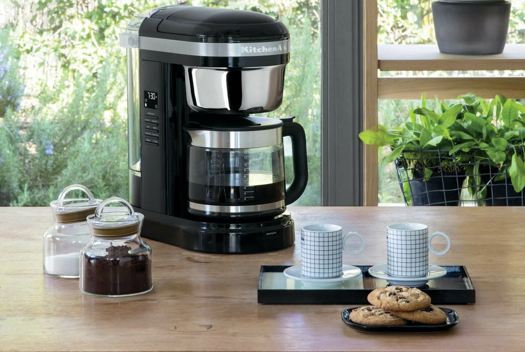 Ekspres KITCHENAID 5KCM1209EER Czerwony ustawienia programy wyposazenie mozliwosci