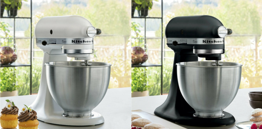 Robot kuchenny KITCHENAID 5K45SSEFW Classic Bialy dzieza 4,3l misa stal nierdzwna INOX