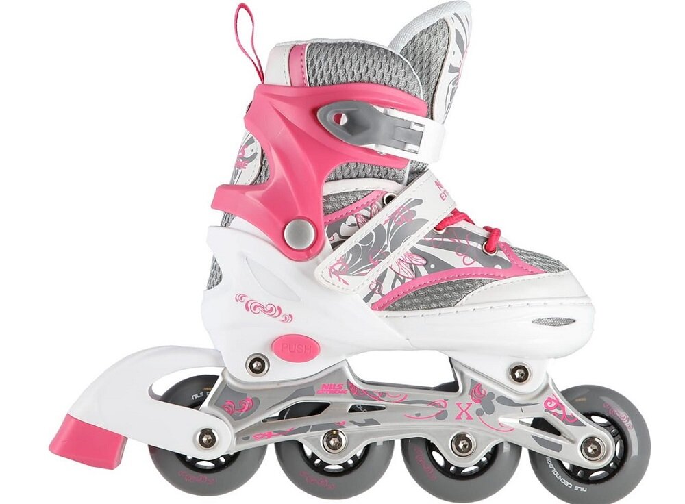 Łyżworolki NILS EXTREME NA10602 - Bezpieczny system 