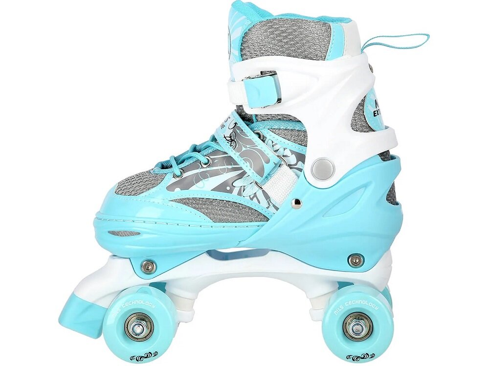 Wrotki NILS EXTREME NQ1002 - Sprawne hamowanie 