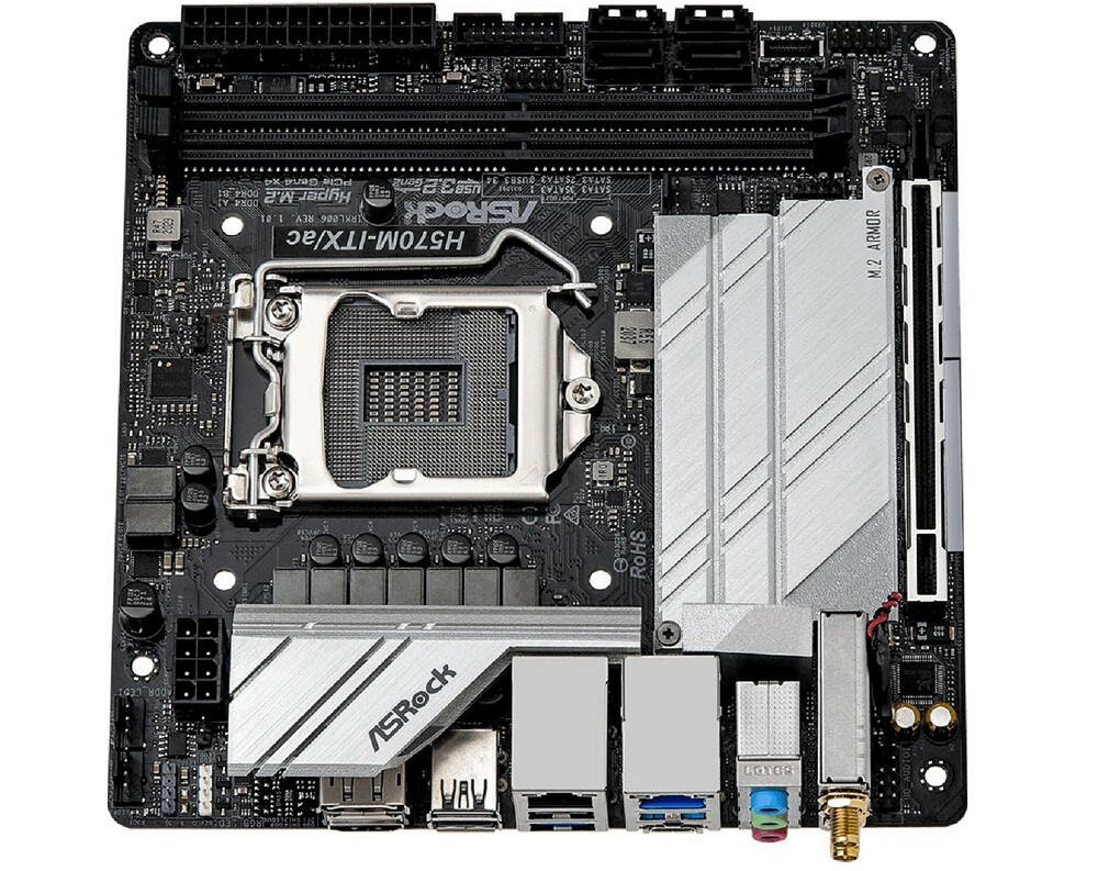 Płyta główna ASROCK H570M-ITX-AC - Zasilanie