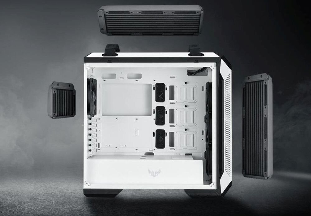 Obudowa ASUS TUF Gaming GT501 - Kompatybilność z radiatorami