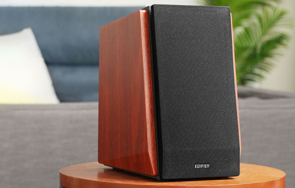 Конструкция корпуса динамиков EDIFIER R1700 BTS с резонансной вибрацией