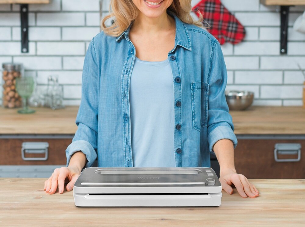 Zgrzewarka próżniowa WEBBER V104-B szybka praca, odpowiedni tryb pracy, łatwa obsługa