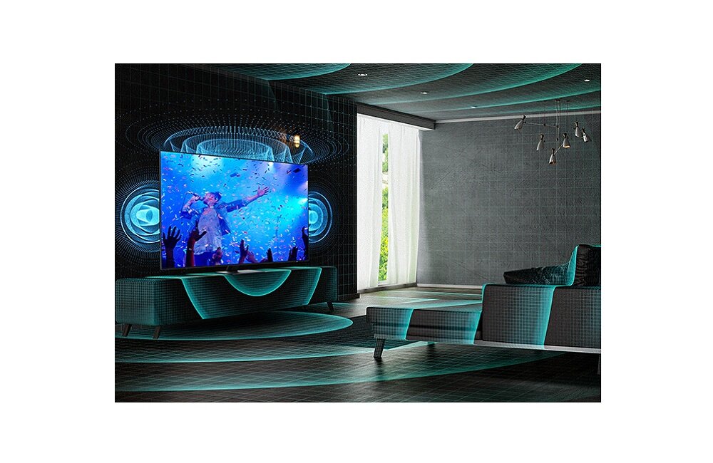 SAMSUNG LED TV QE85QN85A Оптимізація звуку під тип приміщення