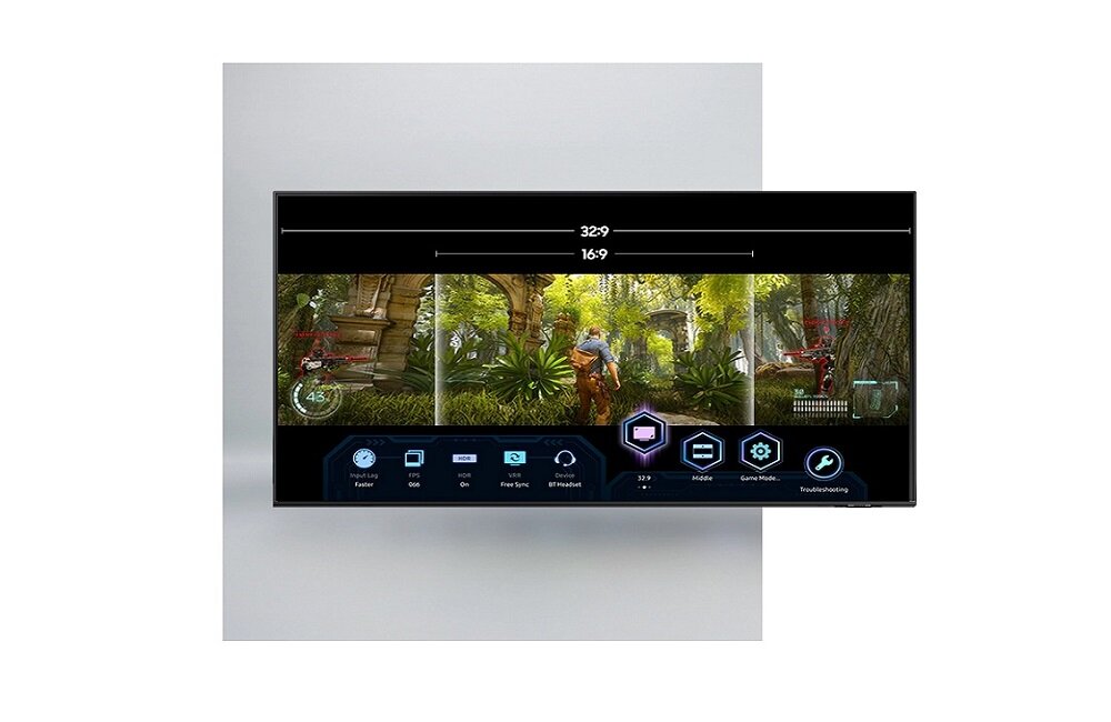 SAMSUNG QLED QE65Q80A Супер ультраширокий телевізор GameView Game Bar