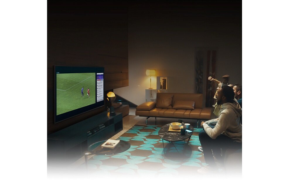 SAMSUNG QLED QE55QN91A Multi View iOS Android TV