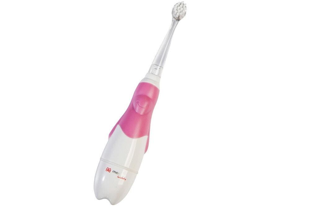 Szczoteczka soniczna MERIDEN Kiddy Pink delikatna dla dziasel skutecznie czysci