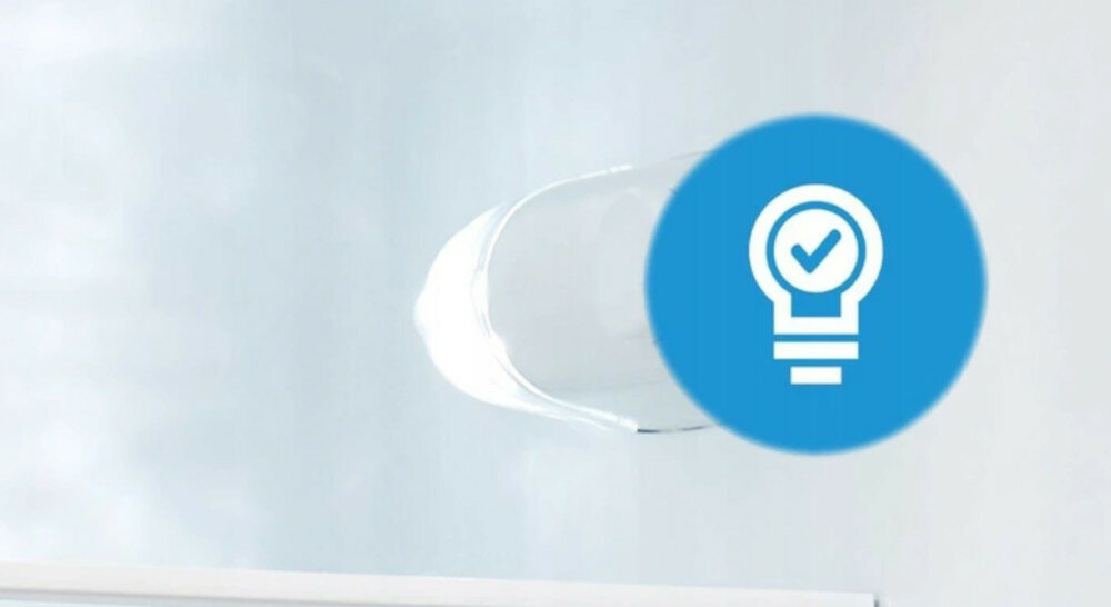 Lodówka MIDEA HS-255RN Biała oświetlenie LED