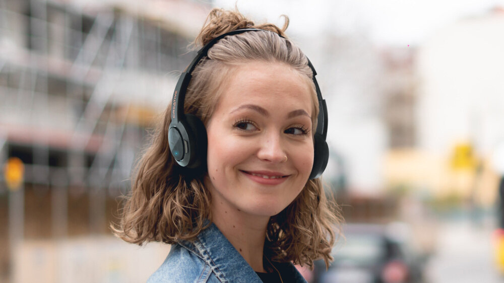 Słuchawki nauszne CREATIVE Sound Blaster JAM V2 - wygoda