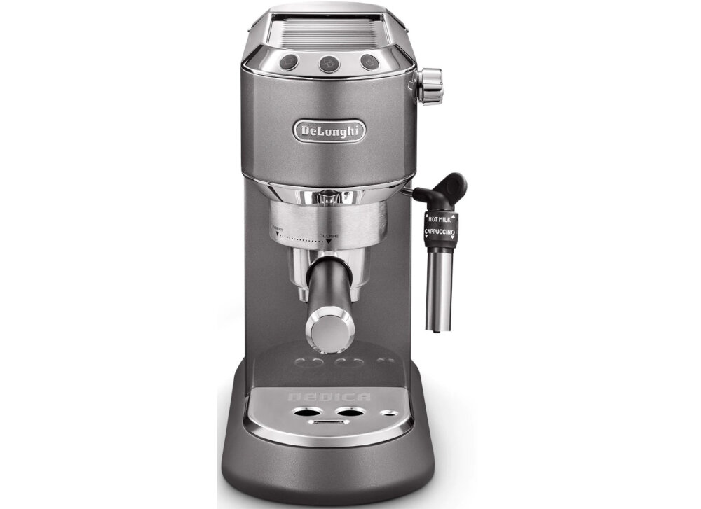 Ekspres DELONGHI EC785.GY system podgrzewania filizanek wysokiej jakosci technologia wyposazenie komfort