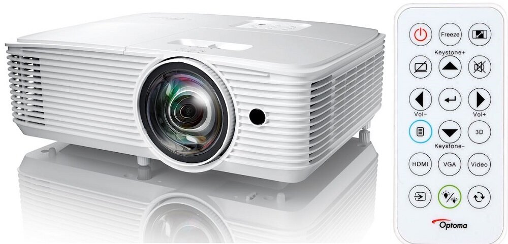 Projektor OPTOMA H117ST - akcesoria gwarancja
