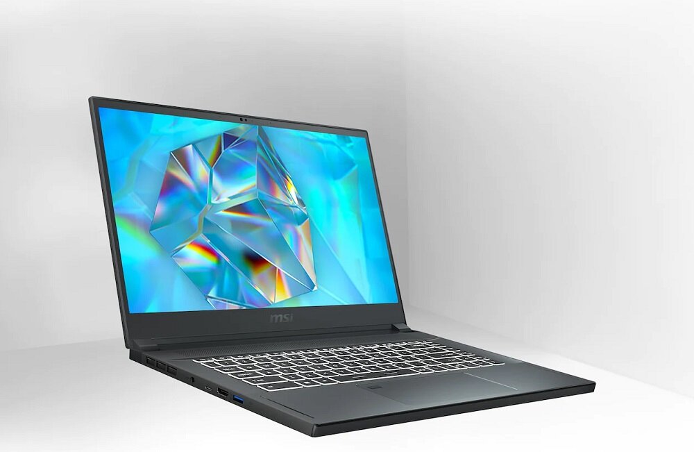 Laptop MSI Creator 15  - wygląd ogólny opis