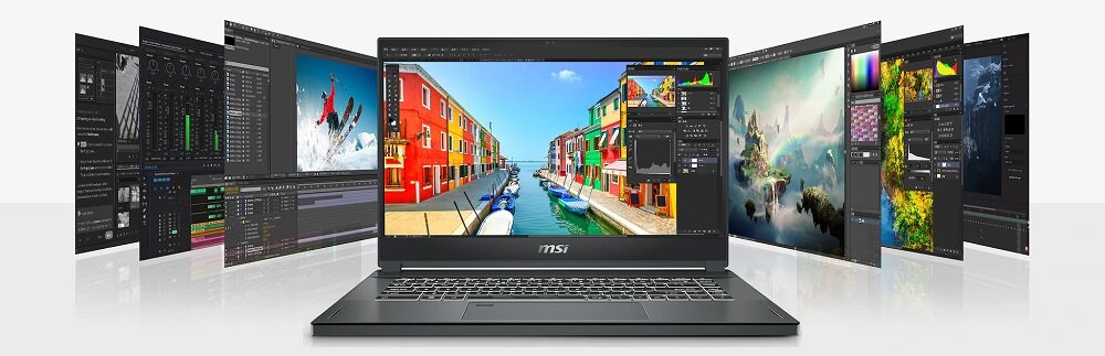 Laptop MSI Creator 15  - Dysk SSD