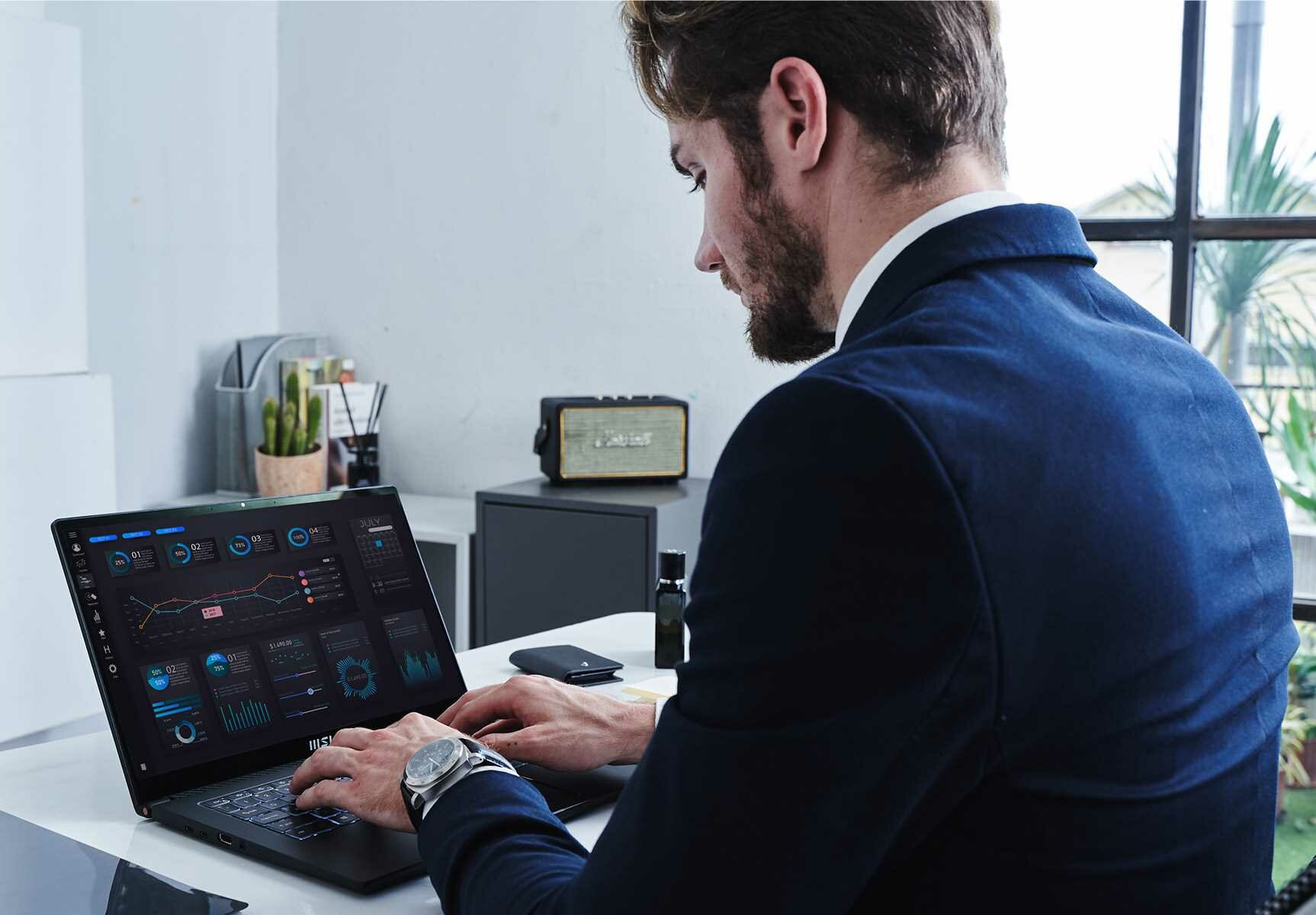Laptop MSI Summit E15 - wydajność