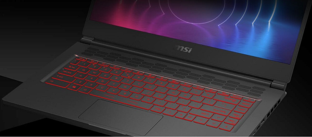 Laptop MSI Stealth 15M A11UEK - podswitlana klawiatura RGB