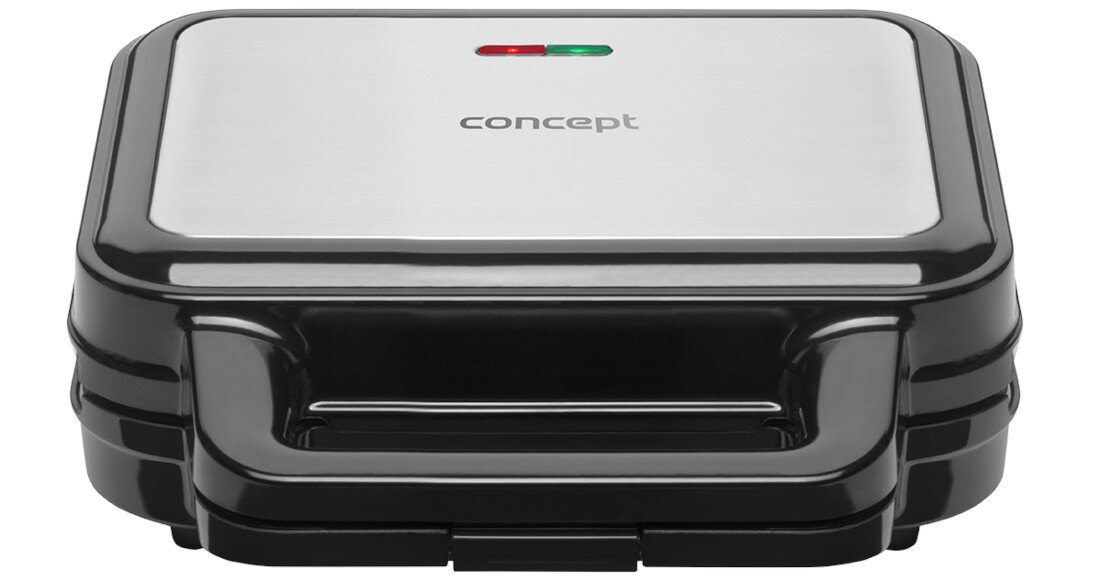 Opiekacz CONCEPT SV3070 Intuicyjna obsługa Dwie diody kontrolne informacja