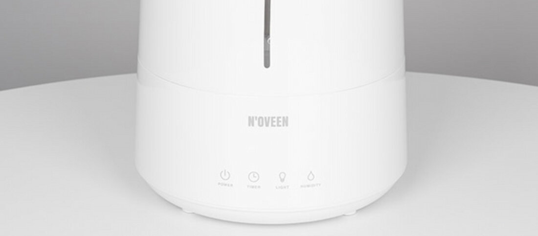 Nawilzacz ultradzwiekowy NOVEEN UH550 Panel dotykowy plynna regulacja wylotu mgielki sterowanie funkcjami