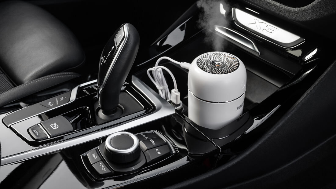 Nawilzacz NOVEEN MUH240 Bialy Zasilanie z portu USB-C