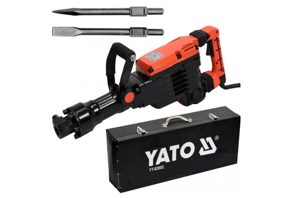 Młot wyburzeniowy YATO YT 82002 Wygodne przechowywanie walizka