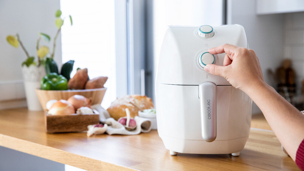 CECOTEC 3051 Cecofry Compact Rapid Air Fryer regulacja temperatura czas