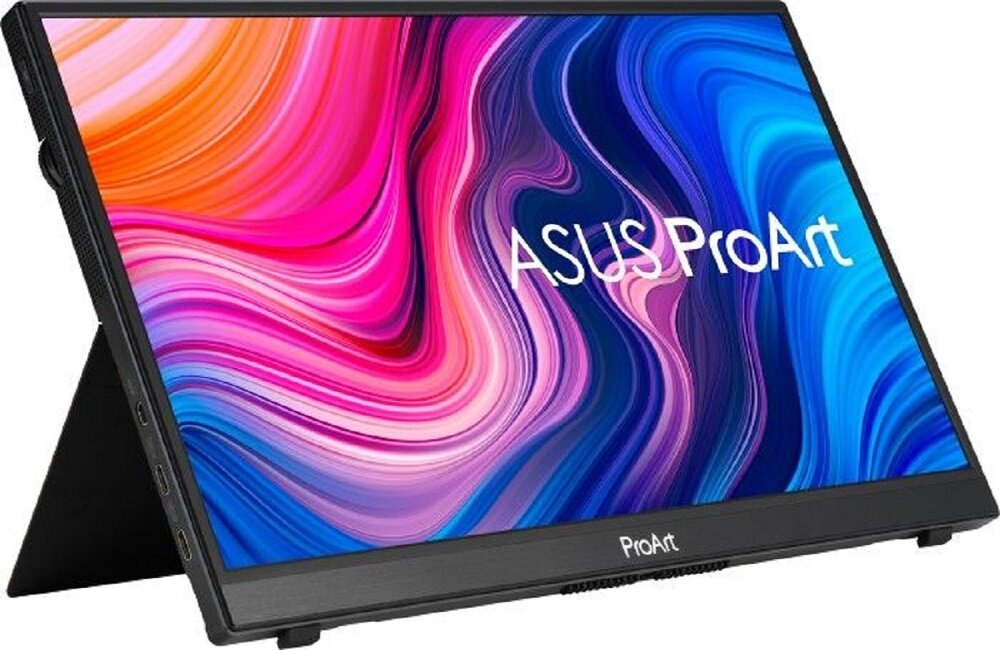 Monitor ASUS ProArt PA148CTV 14 1920x1080px IPS Konstrukcja łatwa w użytku z intuicyjnym sterowaniem Niezastąpiony do pracy kreatywnej
