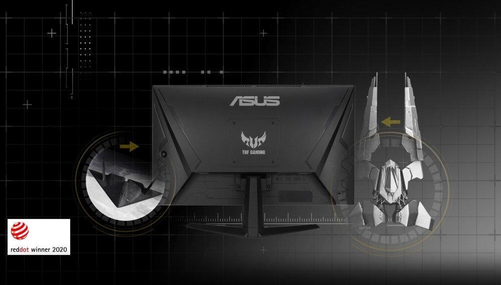 Monitor ASUS TUF Gaming VG249Q1A - plynna rozrywka