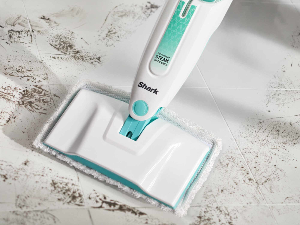 Mop parowy SHARK S1000EU komfort wygoda obrotowa niskoprofilowa glowica pojemnosc 375ml