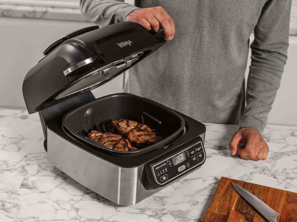 Frytkownica beztluszczowa NINJA AG301EU Air Fryer grillowanie smazenie bez tluszczu pieczenie ciasta