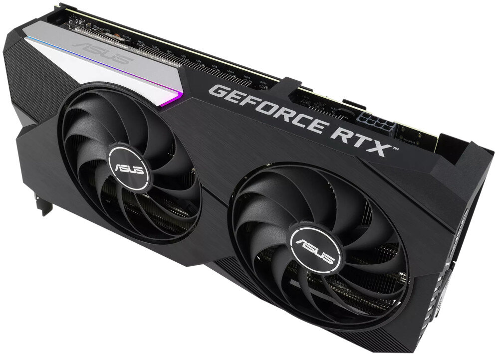 Karta graficzna ASUS RTX 3060 Ti Dual 8GB 20 cm dlugosci