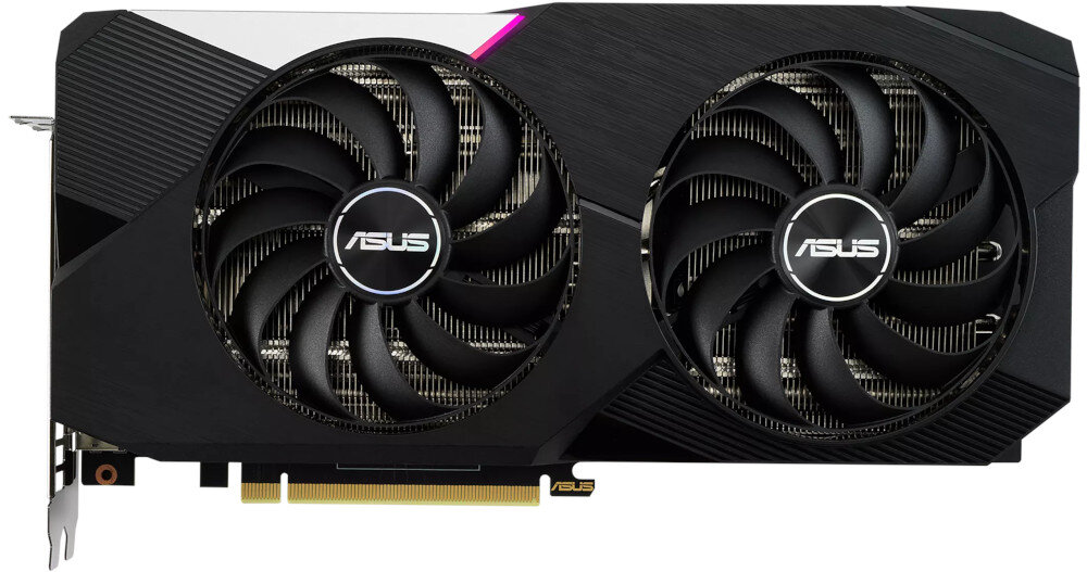 Karta graficzna ASUS RTX 3060 Ti Dual 8GB wysoka jakosc grafiki